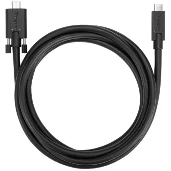 Targus ACC1122GLX USB kábel USB 3.2 Gen 1 (3.1 Gen 1) 1,8 m USB-C Čierna