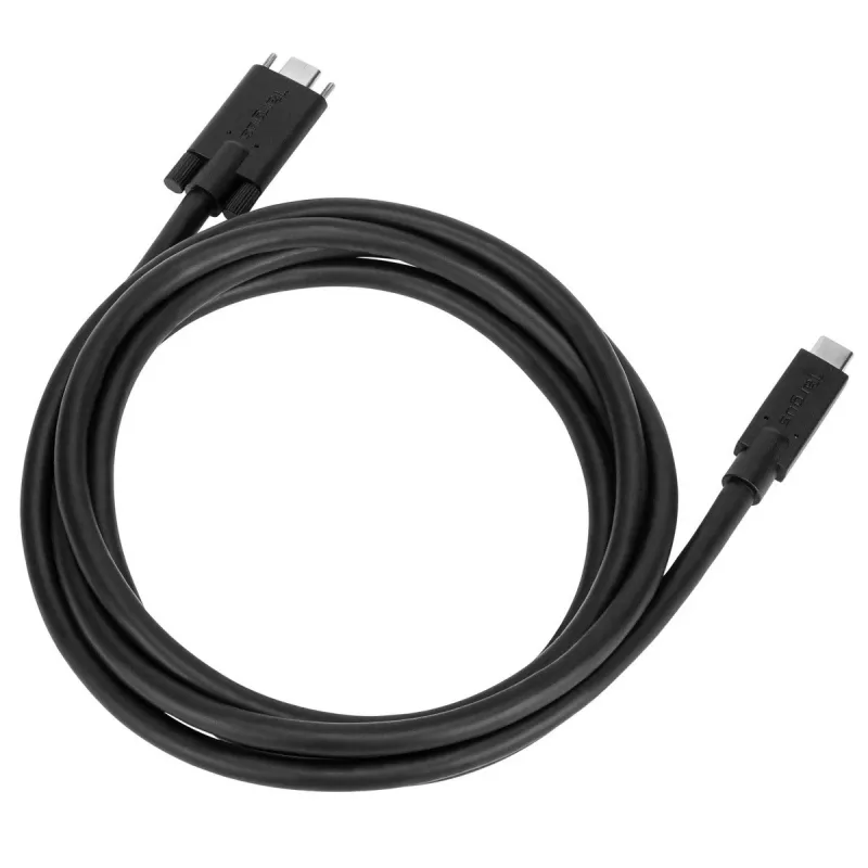 Targus ACC1122GLX USB kábel USB 3.2 Gen 1 (3.1 Gen 1) 1,8 m USB-C Čierna