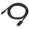 Targus ACC1122GLX USB kábel USB 3.2 Gen 1 (3.1 Gen 1) 1,8 m USB-C Čierna