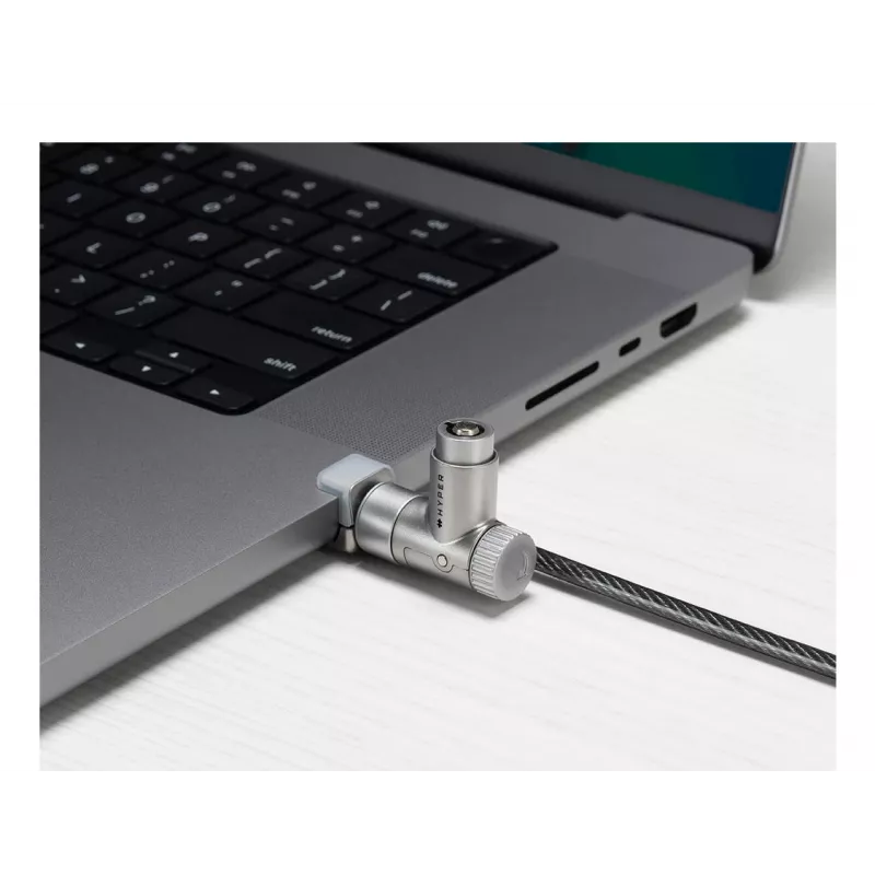 Káblový zámok Targus HS5910GL Strieborná 2m pre notebook kľúčový zámok