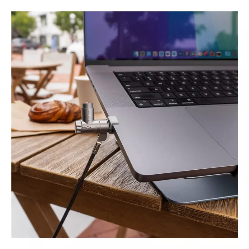 Káblový zámok Targus HS5910GL Strieborná 2m pre notebook kľúčový zámok