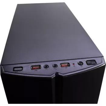 PC skriňa Inter-Tech B-48 Midi Tower Čierna