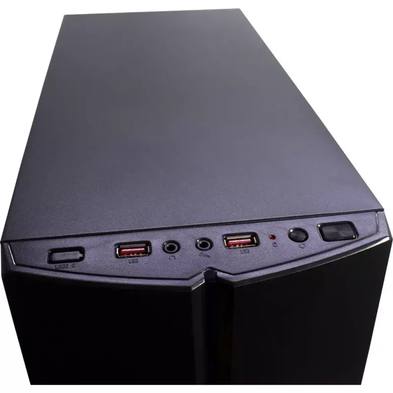 PC skriňa Inter-Tech B-48 Midi Tower Čierna
