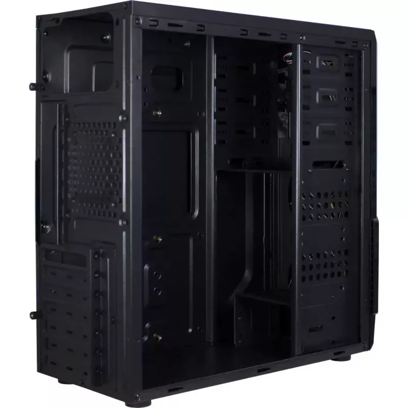 PC skriňa Inter-Tech B-48 Midi Tower Čierna