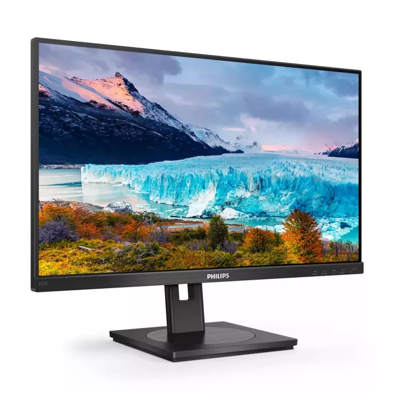 Philips S Line 222S1AE/00 počítačový monitor 54,6 cm (21,5 inch) 1920 x 1080 pixelov Full HD LCD čierny