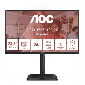 AOC E4 24E4CV počítačový monitor 60,5 cm (23,8