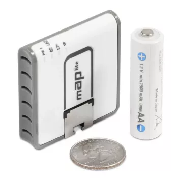 MIKROTIK Map Lite s 650 MHz CPU, 64 MB RAM, 1x LAN, integrovaným Dual