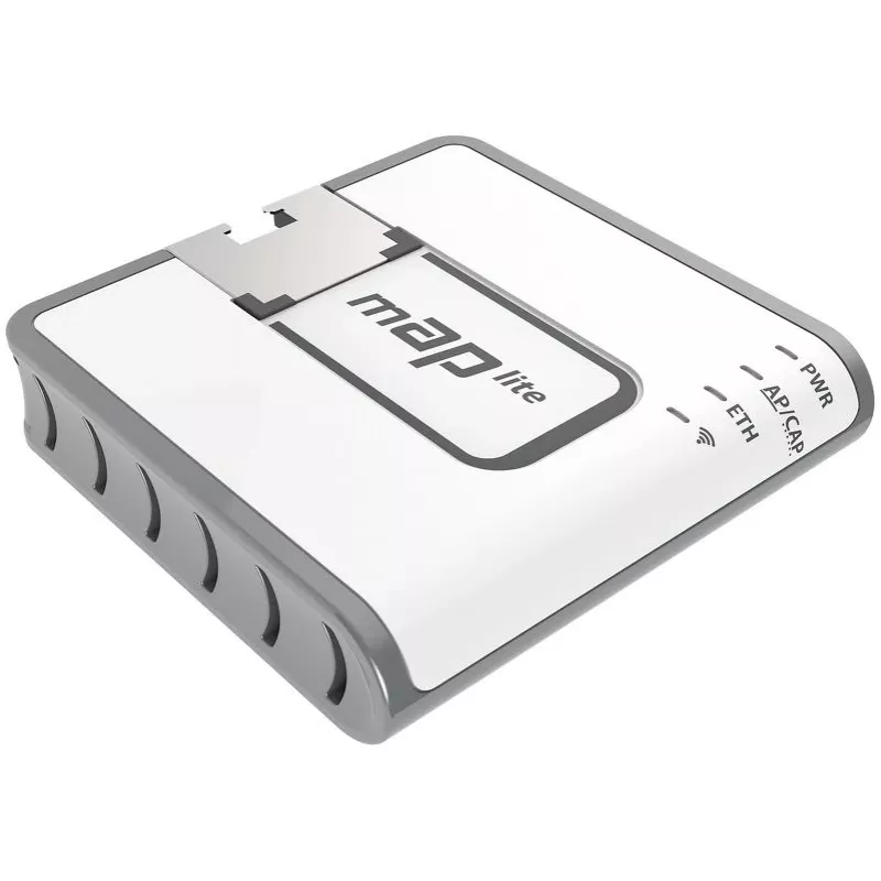 MIKROTIK Map Lite s 650 MHz CPU, 64 MB RAM, 1x LAN, integrovaným Dual