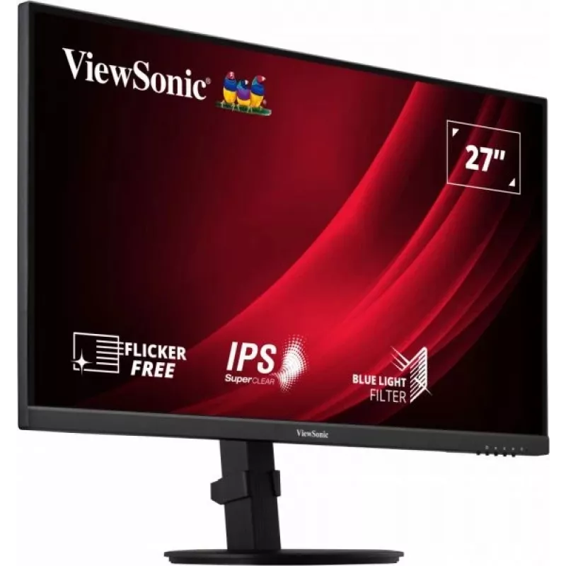 Viewsonic VG Series VG2709-2K-MHD-2 počítačový monitor 68,6 cm (27 inch) 2560 x 1440 pixelov Quad HD LED čierny