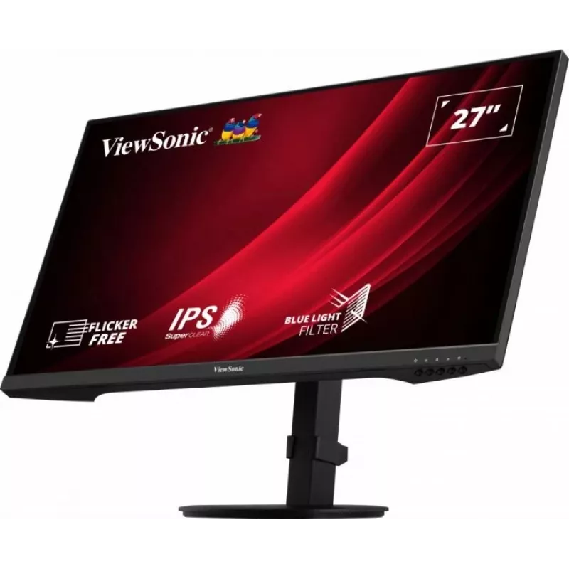 Viewsonic VG Series VG2709-2K-MHD-2 počítačový monitor 68,6 cm (27 inch) 2560 x 1440 pixelov Quad HD LED čierny