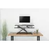 Neomounts NS-WS300 čierny sedací-stojaci pracovný stôl – plynová pružina