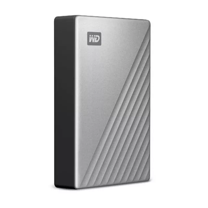WESTERN DIGITAL pevný disk - MY PASSPORT ULTRA - 1 TB - USB-C 3.2 Gen 1 - strieborný