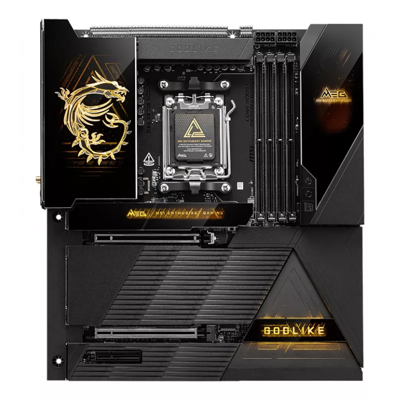 Základná doska MSI MEG X870E GODLIKE — X870E čipset, AM5 socket, ATX, podpora DDR5