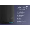 NETGEAR Orbi 870 Tri-Band (2,4 GHz / 5 GHz / 6 GHz) Wi-Fi 7 čierna 4 interné antény