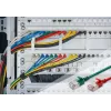 DIGITUS tenký patch kábel - CAT6A - F-FTP - 1 m - sivý