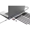 Dok/Hub Manhattan USB-C 10 portov 4K 60Hz Power Delivery