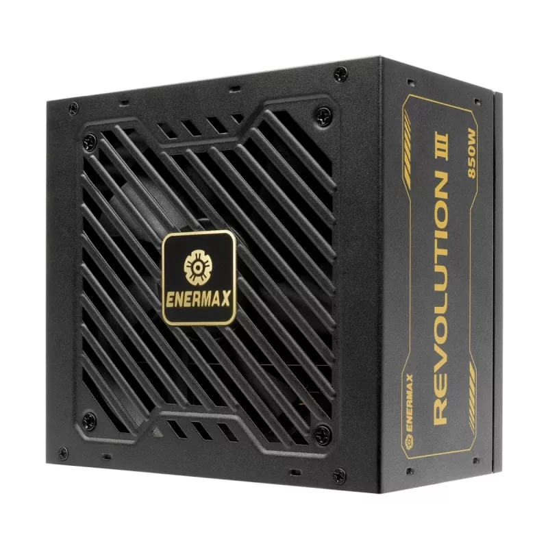 ENERMAX Revolution III ERV850G-AHG-MAC zdroj 850 W, 80 PLUS Gold, plne modulárny, ATX, čierny