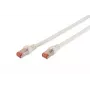 Sieťový kábel Digitus CAT 6 S/FTP patch kábel RJ-45 Cat6 5m biely