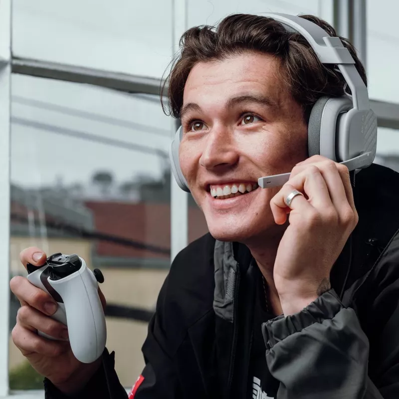 LOGITECH Headset - Astro A10 - Stereo - káblový 3,5mm - sivá