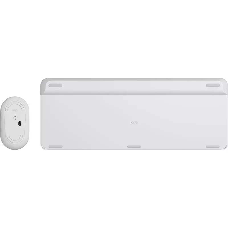 LOGITECH tenká bezdrôtová sada klávesnice a myši Mk470 - Offwhite - Qwerty US/international