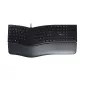 CHERRY KC 4500 ERGO klávesnica kancelárska USB QWERTZ Schweizerdeutsch čierna