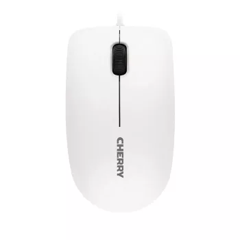 CHERRY MC 1000 káblová myš, svetlosivá, USB, obojručná, optická, USB Type-A, 1200 DPI, sivá