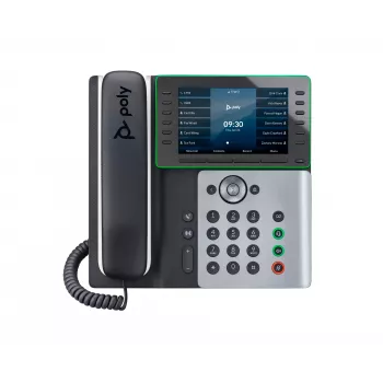 HP Poly Edge E550 IP telefón a PoE, IPS, 800 x 480 pixelov, 5:3, WPA2-Enterprise, EAP-TLS, HTTPS, ENERGY STAR, EAC, RoHS, Federal Communications Commission (FCC), CE