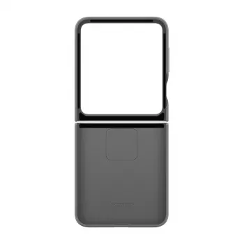 Samsung EF-PF741TJEGWW silikónový kryt s krúžkom pre Galaxy Z Flip6, sivý