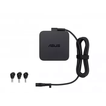ASUS U65W-01 univerzálny mini multi-tips adaptér napájací zdroj vnútorný/vonkajší 65 W čierny