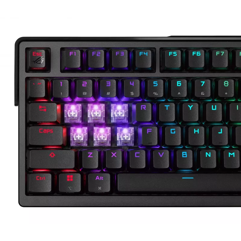 ASUS ROG Azoth Extreme klávesnica herná USB + RF Wireless + Bluetooth QWERTZ čierna