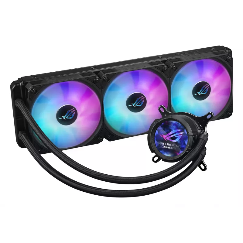ASUS ROG STRIX LC III 360 ARGB procesorový all-in-one kvapalinový chladič 12 cm čierny
