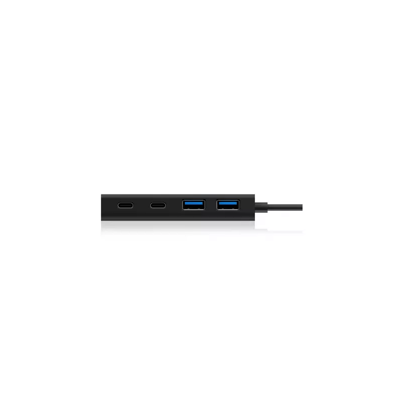 ICY BOX IB-HUB1426-CPD USB 3.2 Gen 1 (3.1 Gen 1) Type-C 5000 Mbit/s čierny
