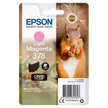 Epson Squirrel jednoduché balenie svetlomagenta 378 Claria Photo HD atrament