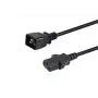 Equip 112141 napájací kábel čierny 3 m IEC C20 IEC C13