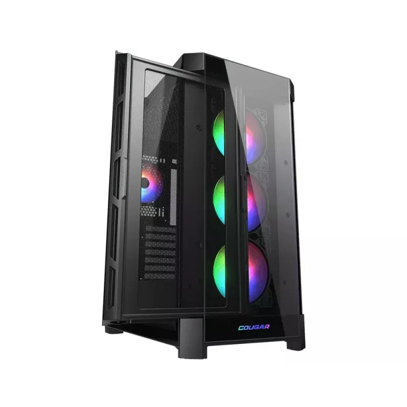 PC skriňa COUGAR Gaming CGR-5AD1B-RGB Midi Tower čierna