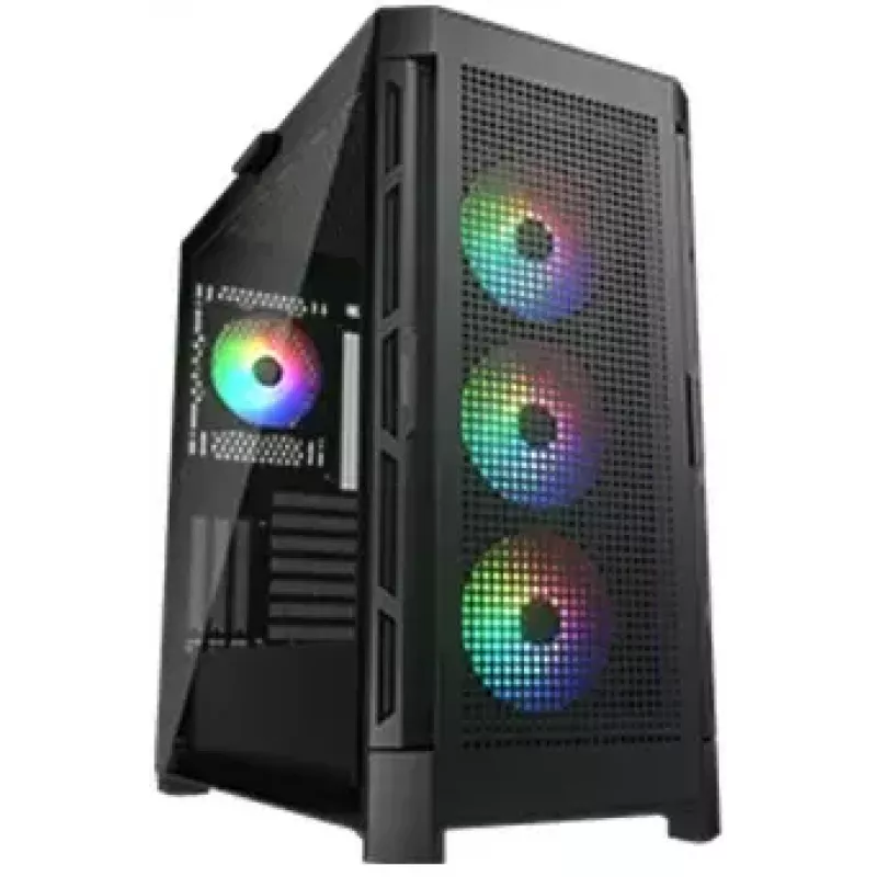 PC skriňa COUGAR Gaming CGR-5AD1B-RGB Midi Tower čierna