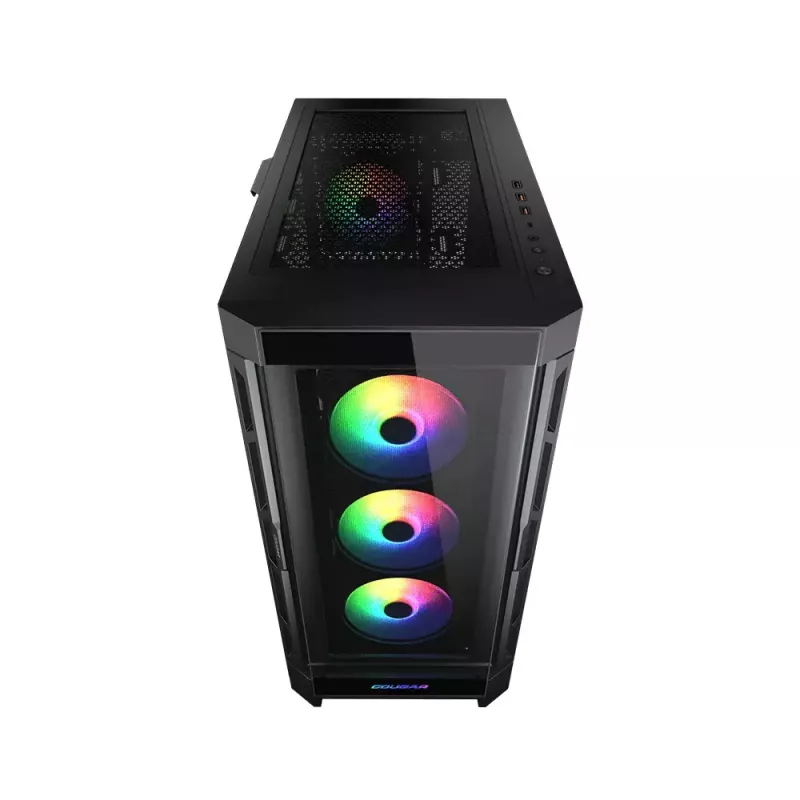 PC skriňa COUGAR Gaming CGR-5AD1B-RGB Midi Tower čierna