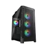 PC skriňa COUGAR Gaming CGR-5AD1B-RGB Midi Tower čierna