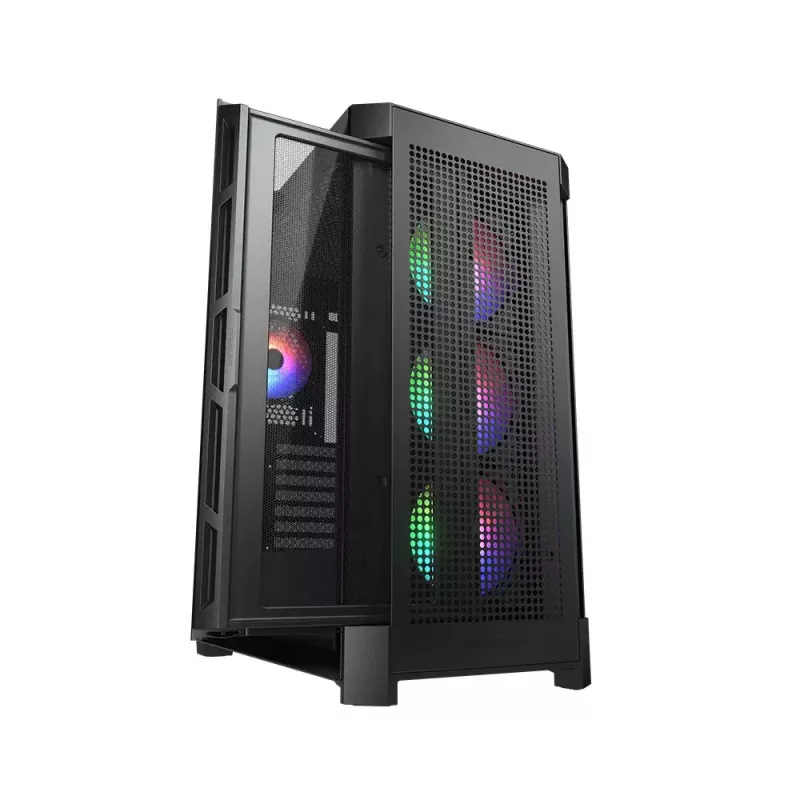 PC skriňa COUGAR Gaming CGR-5AD1B-RGB Midi Tower čierna
