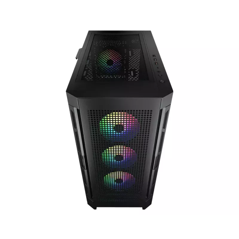PC skriňa COUGAR Gaming CGR-5AD1B-RGB Midi Tower čierna