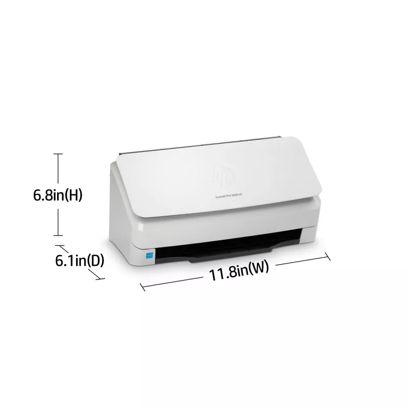 HP Scanjet Pro 3000 s4 skener s podávačom 600 x 600 DPI A4 čierny, biely