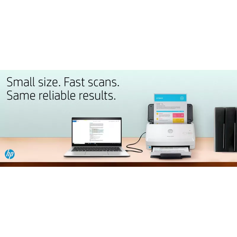 HP Scanjet Pro 3000 s4 skener s podávačom 600 x 600 DPI A4 čierny, biely
