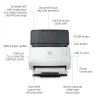 HP Scanjet Pro 3000 s4 skener s podávačom 600 x 600 DPI A4 čierny, biely