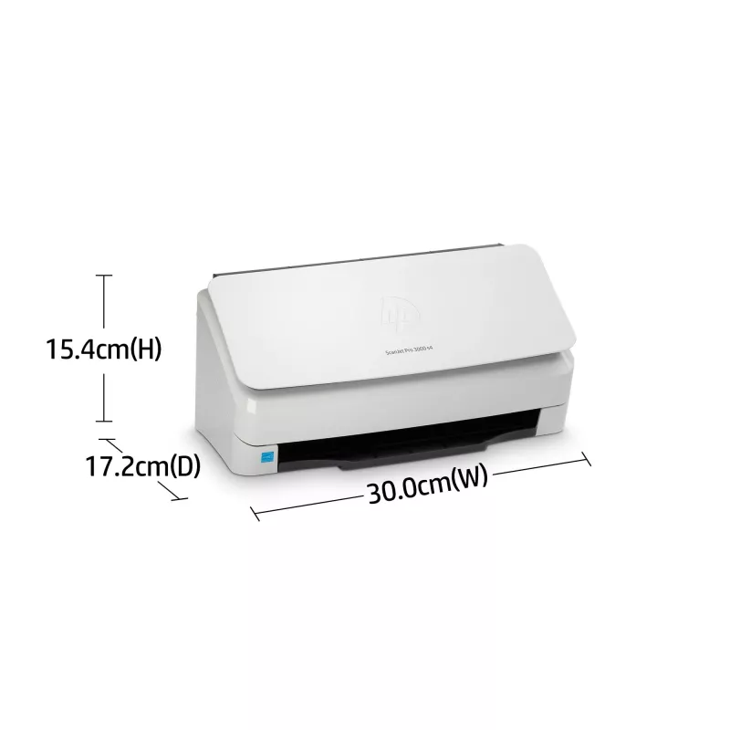 HP Scanjet Pro 3000 s4 skener s podávačom 600 x 600 DPI A4 čierny, biely