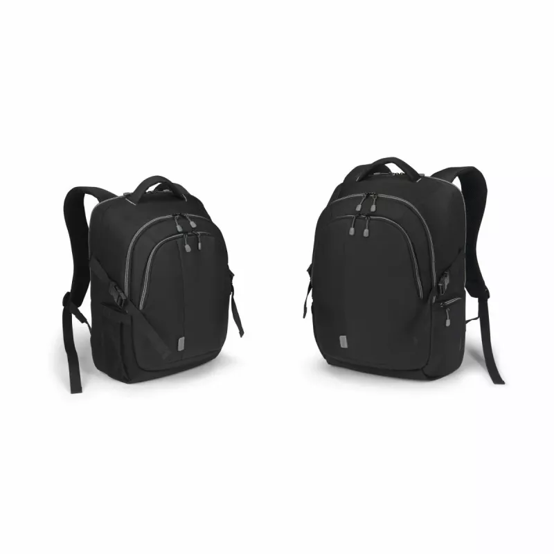 DICOTA Eco- 14-15.6in batoh na notebook - čierny / 600d recyklovaný PET
