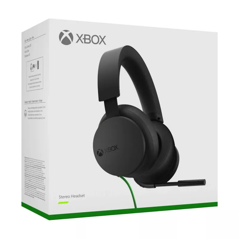MICROSOFT Xbox E Headset - Stereo - 3,5mm