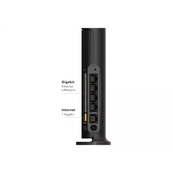 NETGEAR 4-Stream AX1800 WLAN router Gigabit Ethernet Dual-Band (2,4 GHz / 5 GHz) čierny