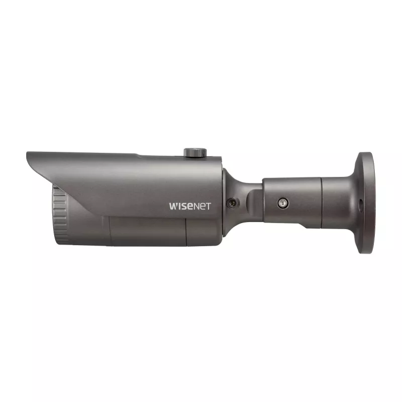 IP kamera typu bullet Hanwha QNO-7012R, 4 MP, vonkajšia, PoE, IR, IP66, IK10, sivá
