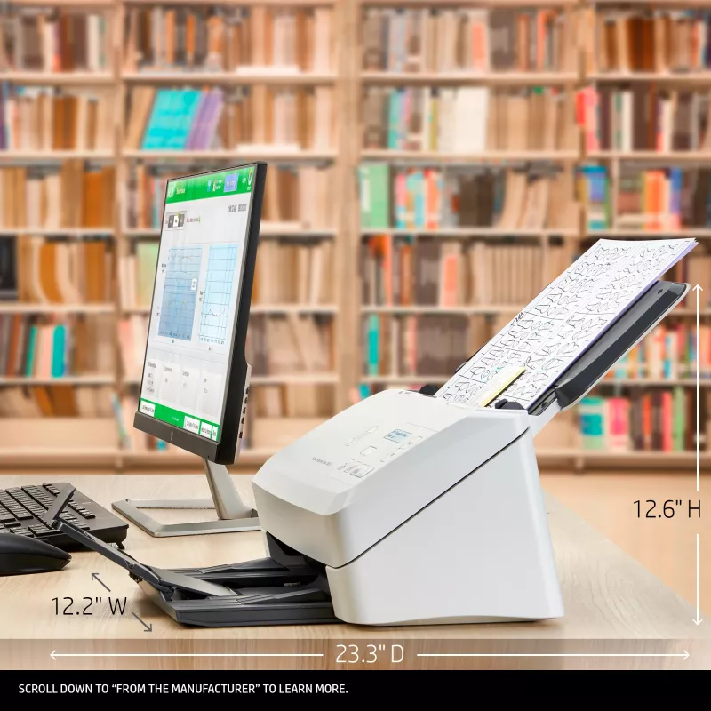 HP Scanjet Enterprise Flow 7000 s3 Skener s podávačom 600 x 600 DPI A4 biela