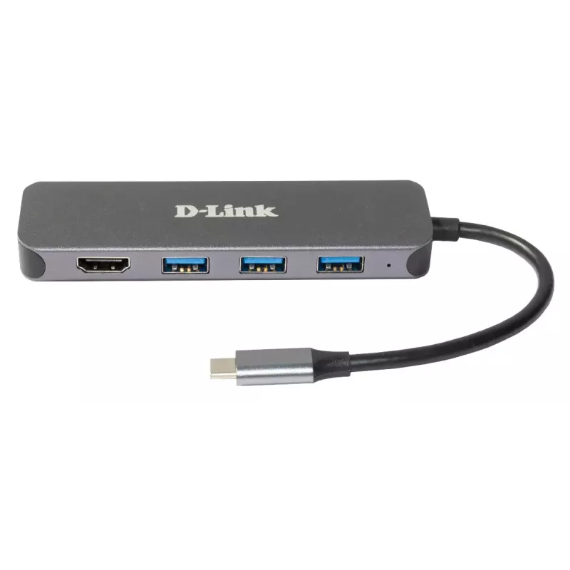 D-Link 5-in-1 USB-C Hub s HDMI/Power Delivery
